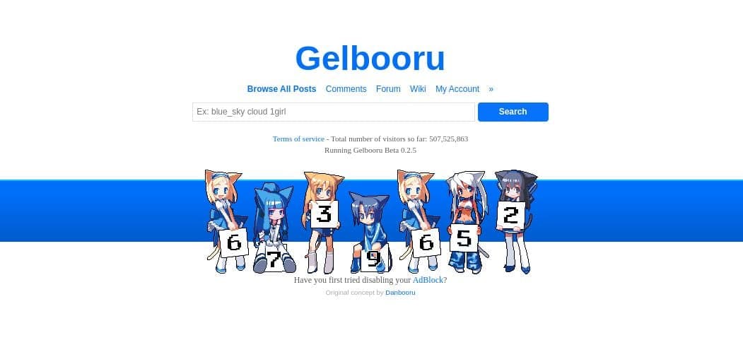 Gelbooru screenshot 1