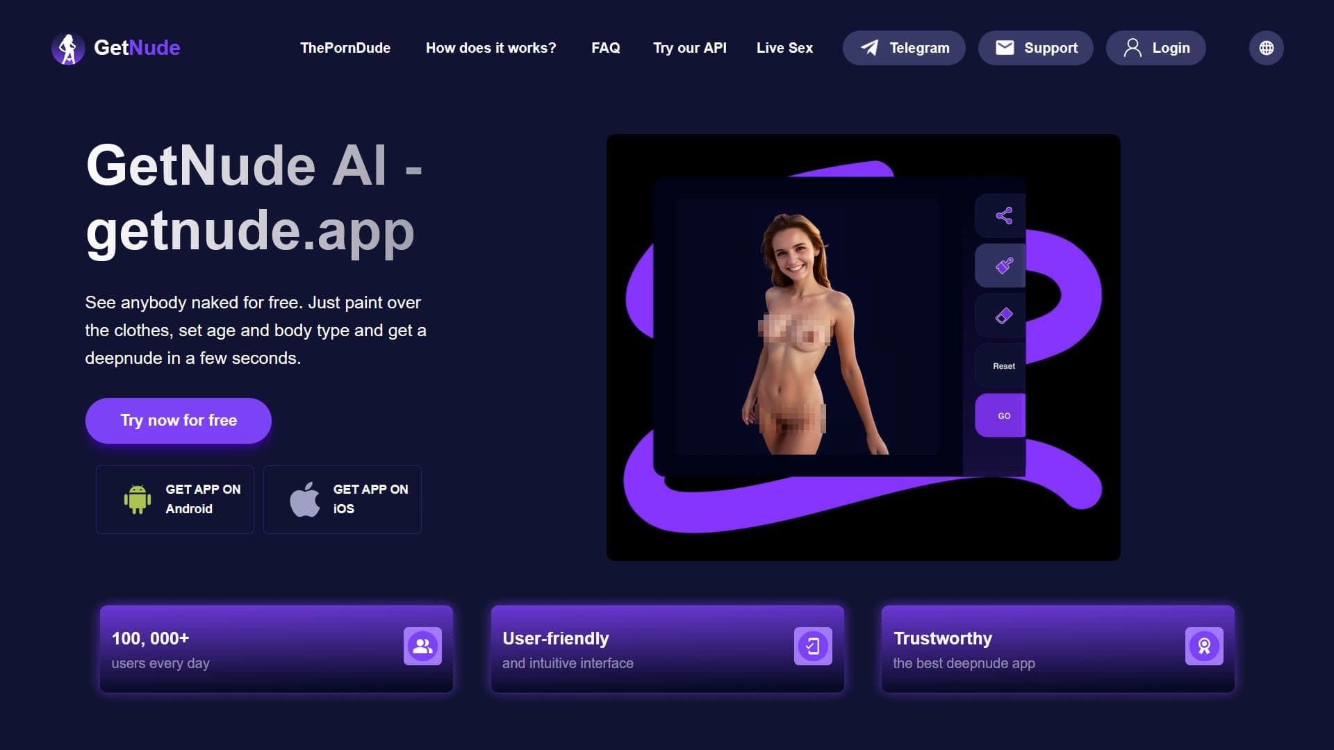 GetNude screenshot 1