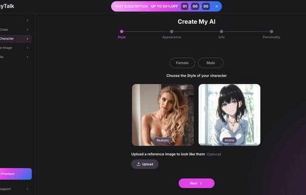 JuicyTalk AI screenshot 2