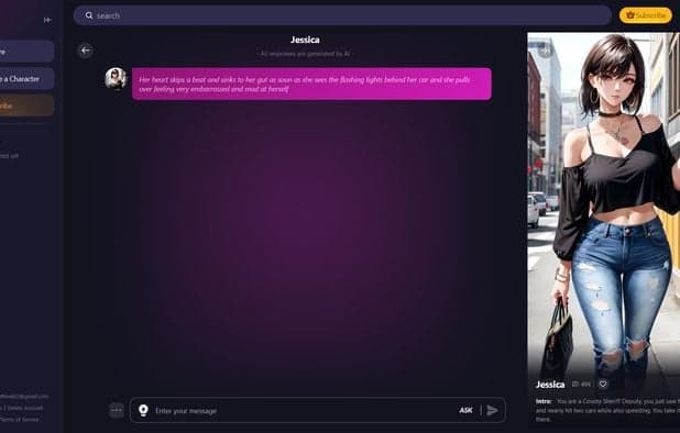 Eros AI screenshot 2
