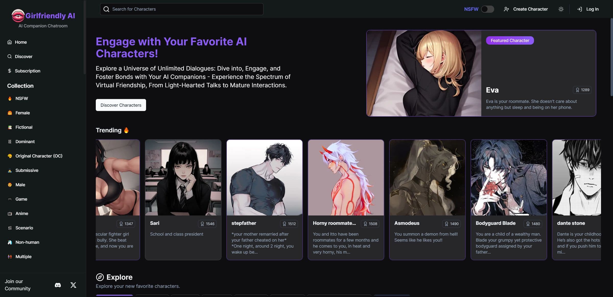 Girlfriendly AI screenshot 1