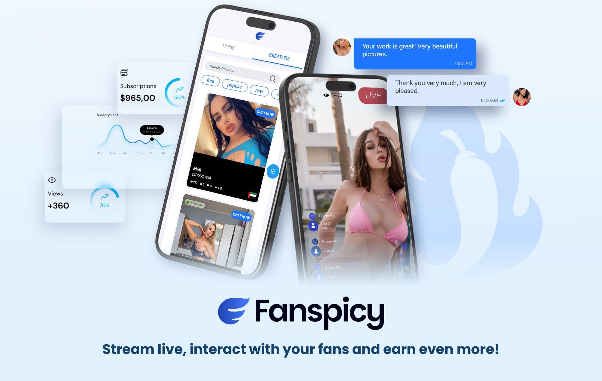 Fanspicy screenshot 1