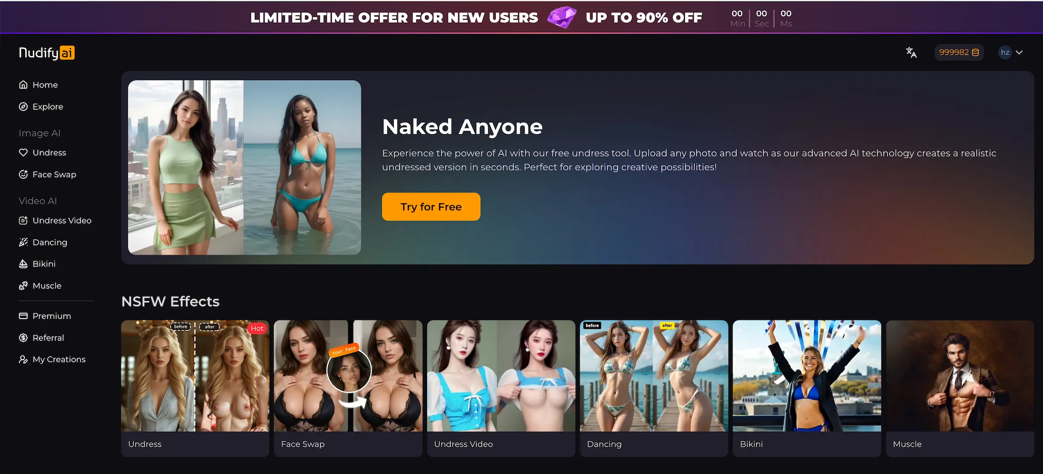 Nudify AI screenshot 1