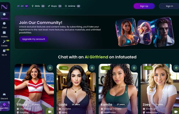 Infatuated.AI screenshot 1