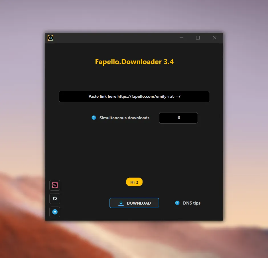 Fapello.Downloader screenshot 1