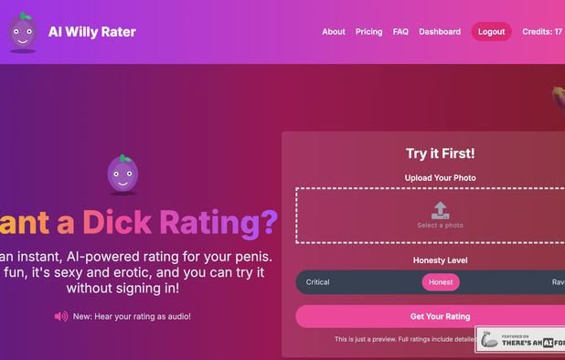 AI Willy Rater screenshot 1