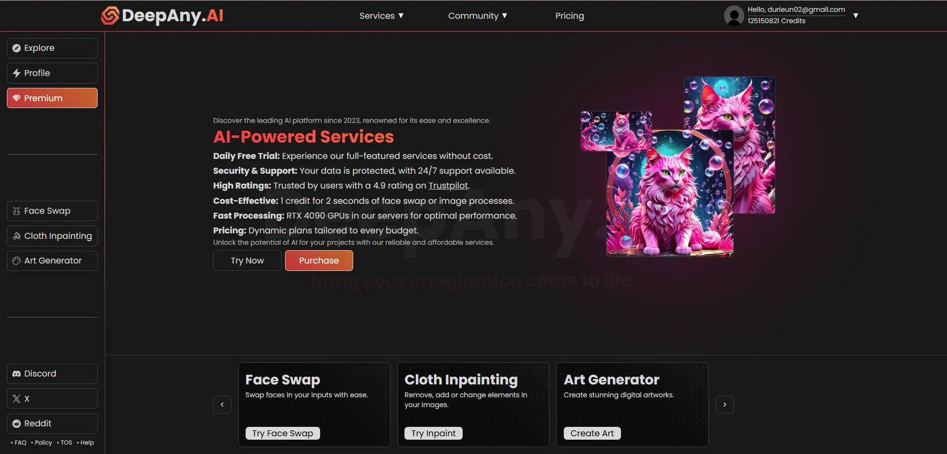 DeepAny.AI screenshot 1