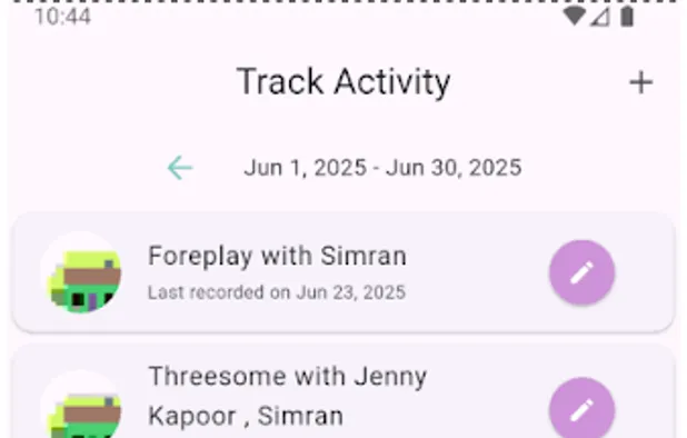 Ultimate Sex Tracker screenshot 1