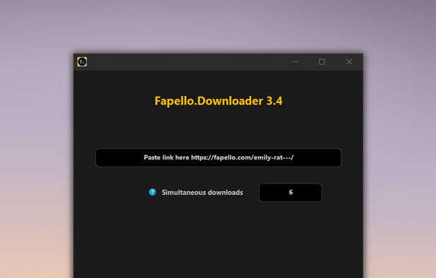 Fapello.Downloader screenshot 1