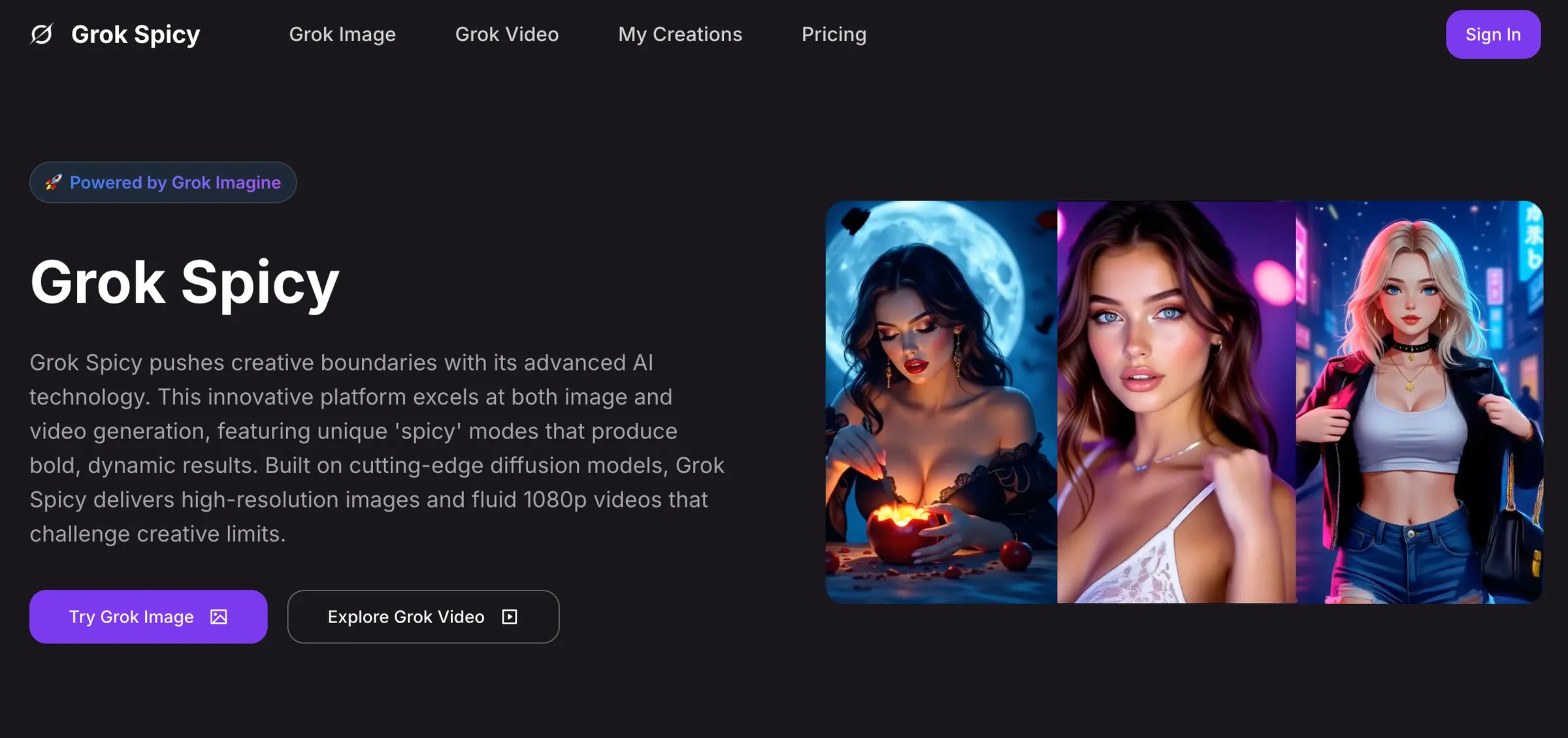 Grok Spicy screenshot 1