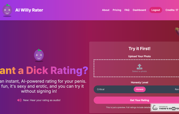 AI Willy Rater screenshot 1