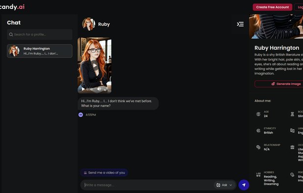 Candy AI screenshot 2