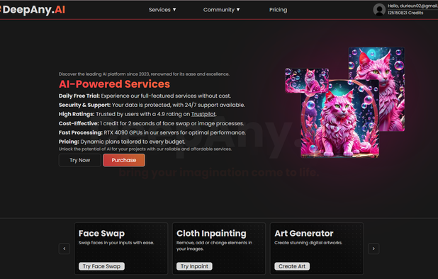 DeepAny.AI screenshot 1