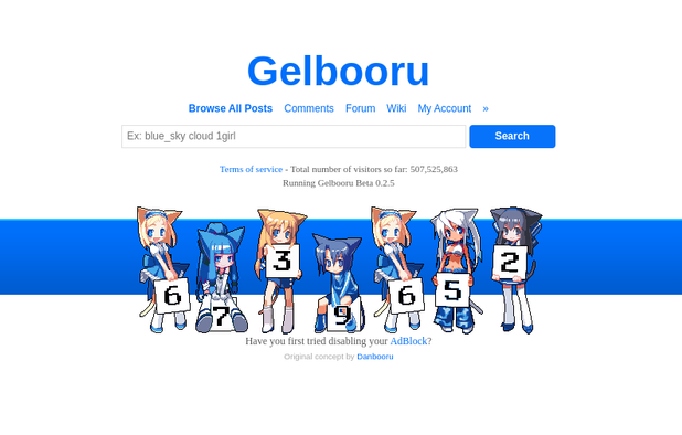 Gelbooru screenshot 1
