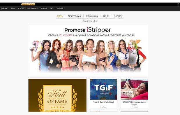 iStripper screenshot 1