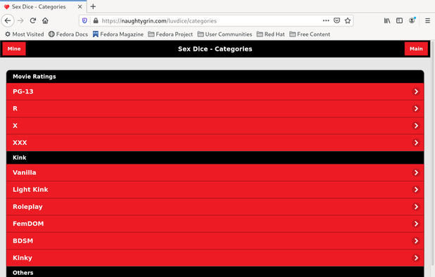 Naughty Grin screenshot 1