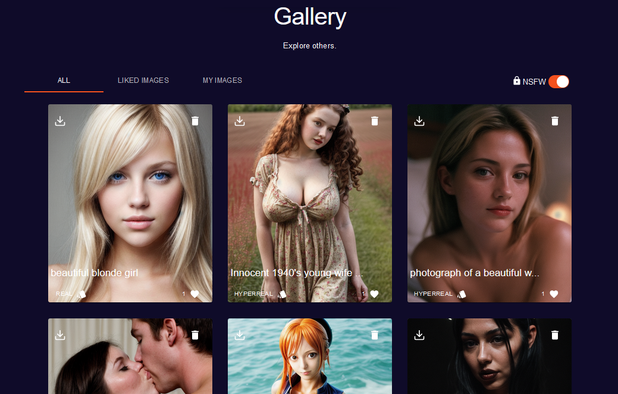 NSFW AI Art Generator screenshot 2