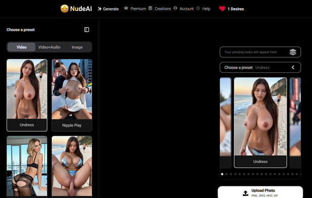 NudeAI.fun screenshot 2