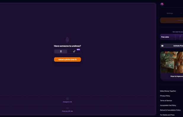 Nudiva.io screenshot 2
