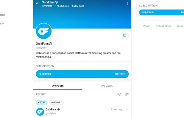 OnlyFans screenshot 2