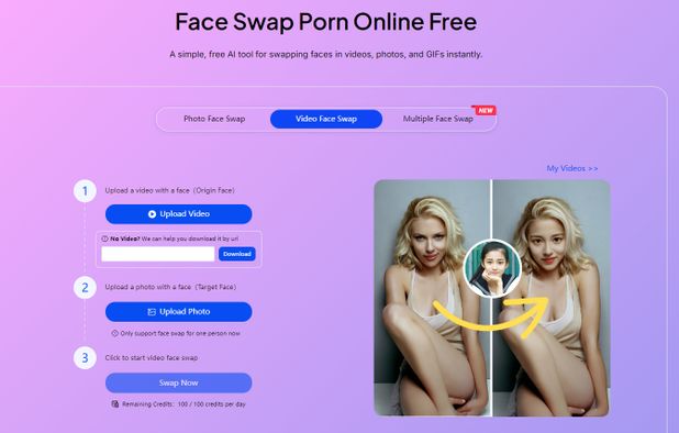PornFaceSwap screenshot 1