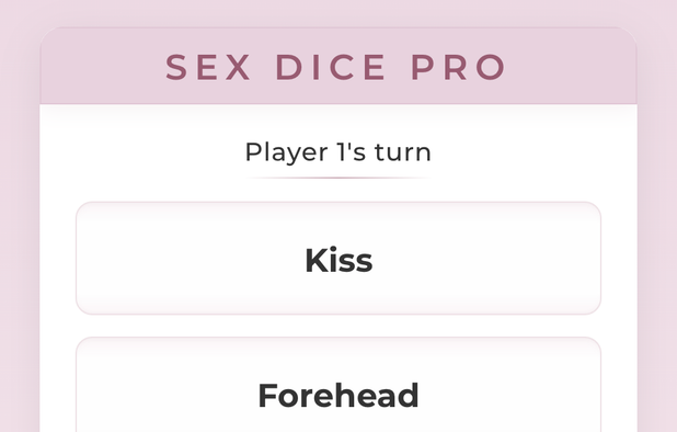 Sex Dice Game screenshot 1