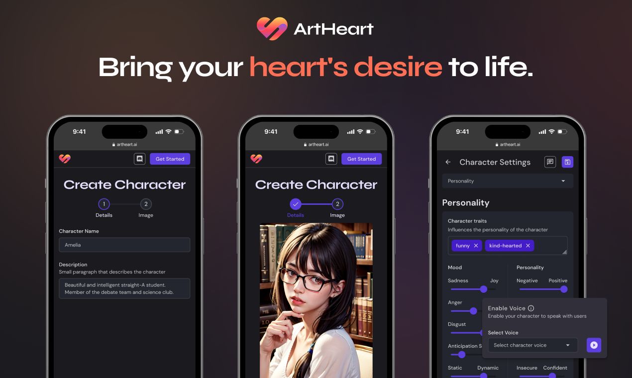ArtHeart.ai screenshot 1